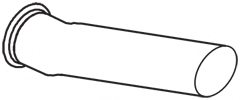 DINEX 28599 Exhaust Pipe